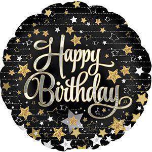 Happy Birthday Ballon wit Helium