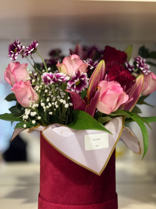 Romantic Blush Lily Bouquet